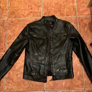 Leather jacket